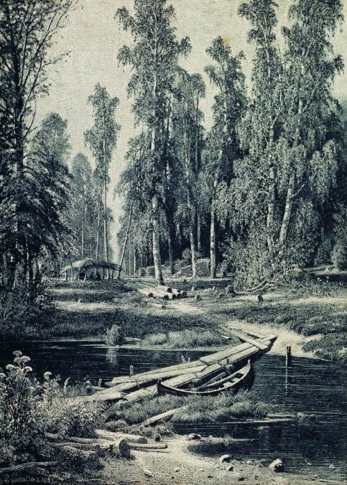 иван шишкин офорты фото