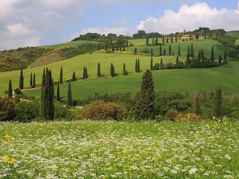 тоскана италия фото
