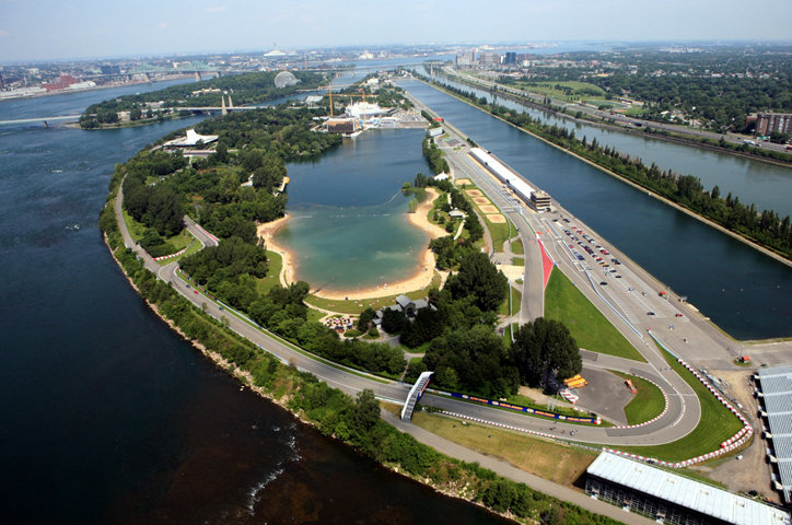 circuit gilles villeneuve фото