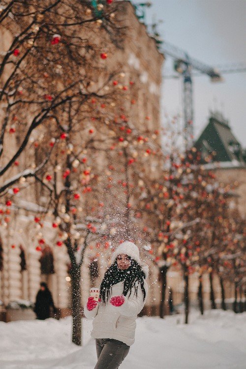 фотосессия зимняя фото