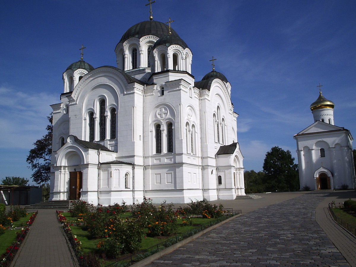 спасо преображенский собор ефросиньевского монастыря в полоцке фото