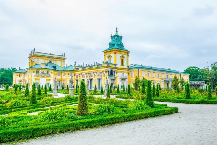 вилянувский дворец варшава фото