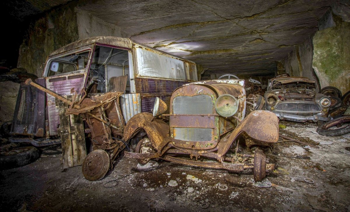 заброшенные автомобили фото