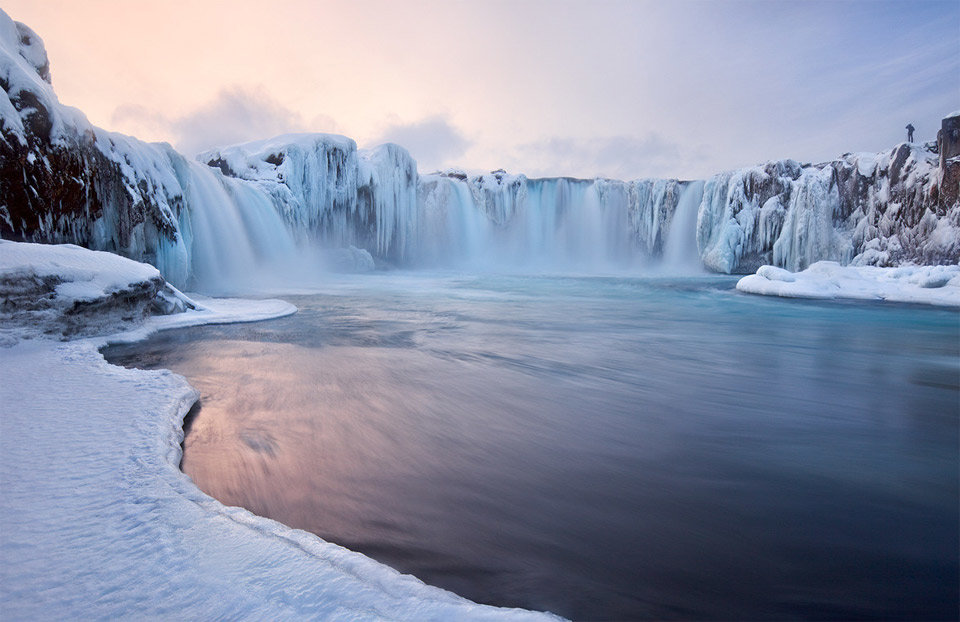 водопад годафосс исландия фото