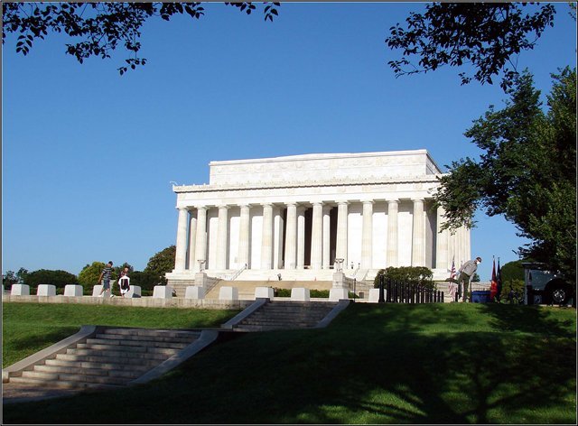 мемориал линкольна в вашингтоне фото