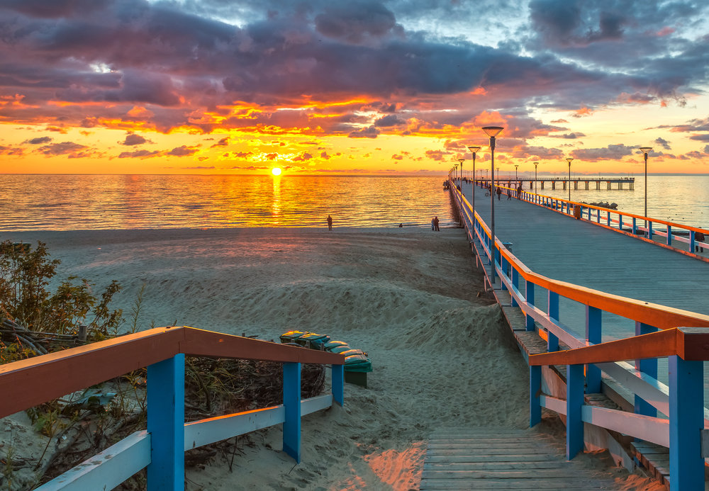 балтийское море паланга фото