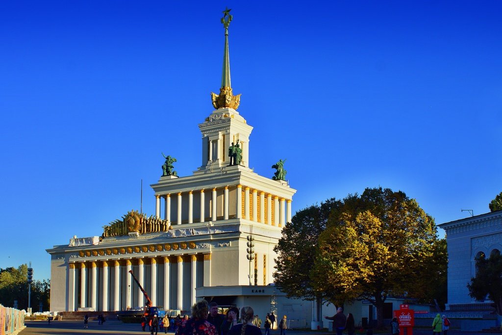 главный павильон вднх фото