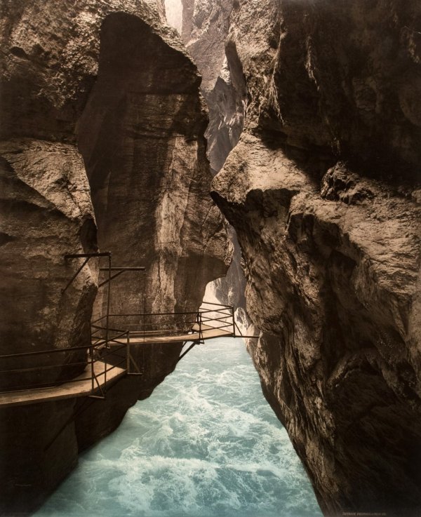 aareschlucht ущелье фото