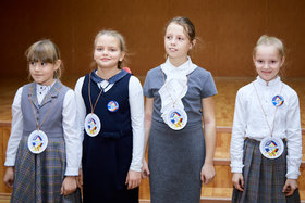 Фото 54. Линейка в 3-х и 4-х классах. Ноябрь, 2018