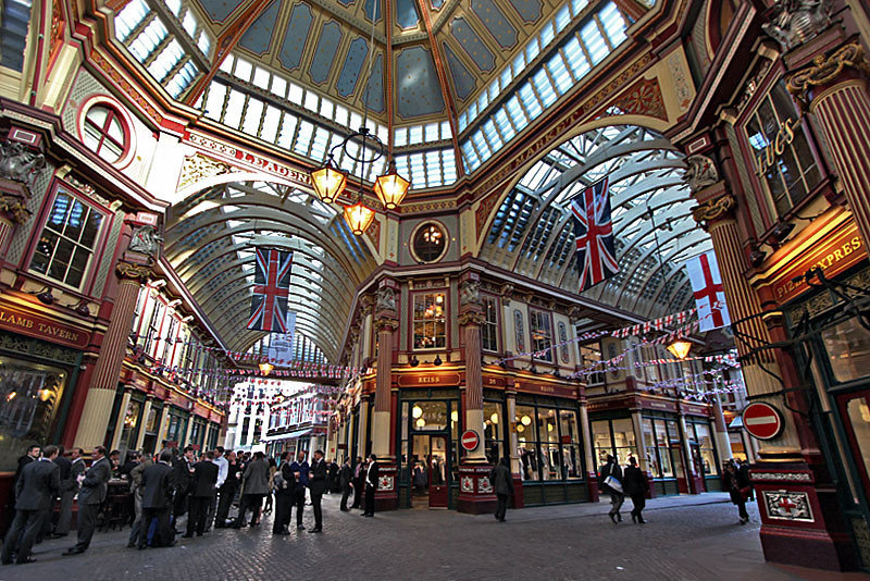 leadenhall market лондон фото