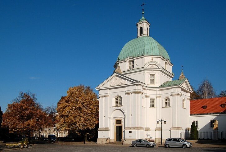 церковь святого казимежа в варшаве фото