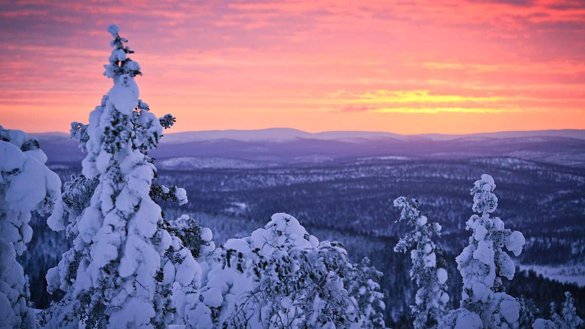финляндия зима лапландия фото