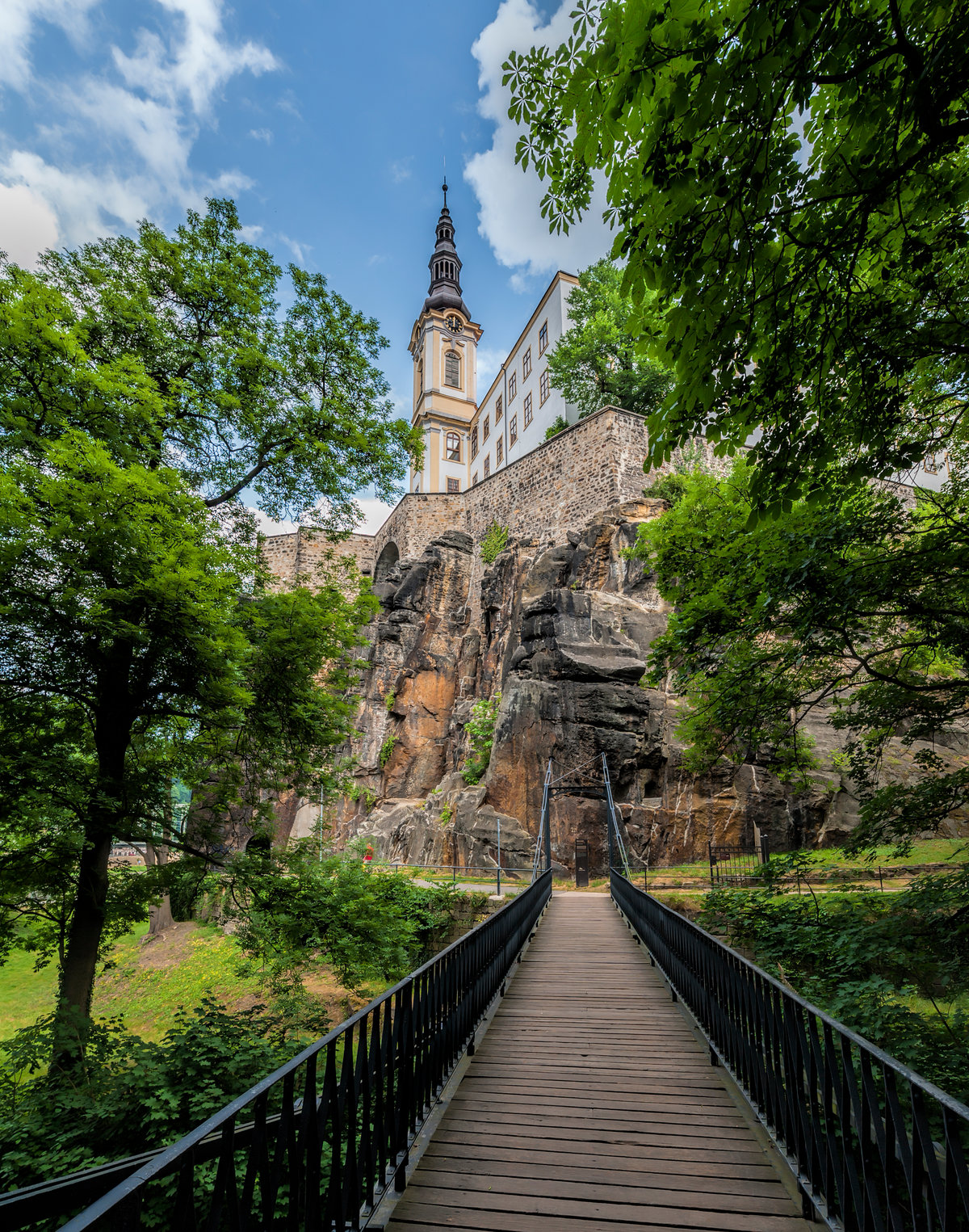дечин чехия замок фото