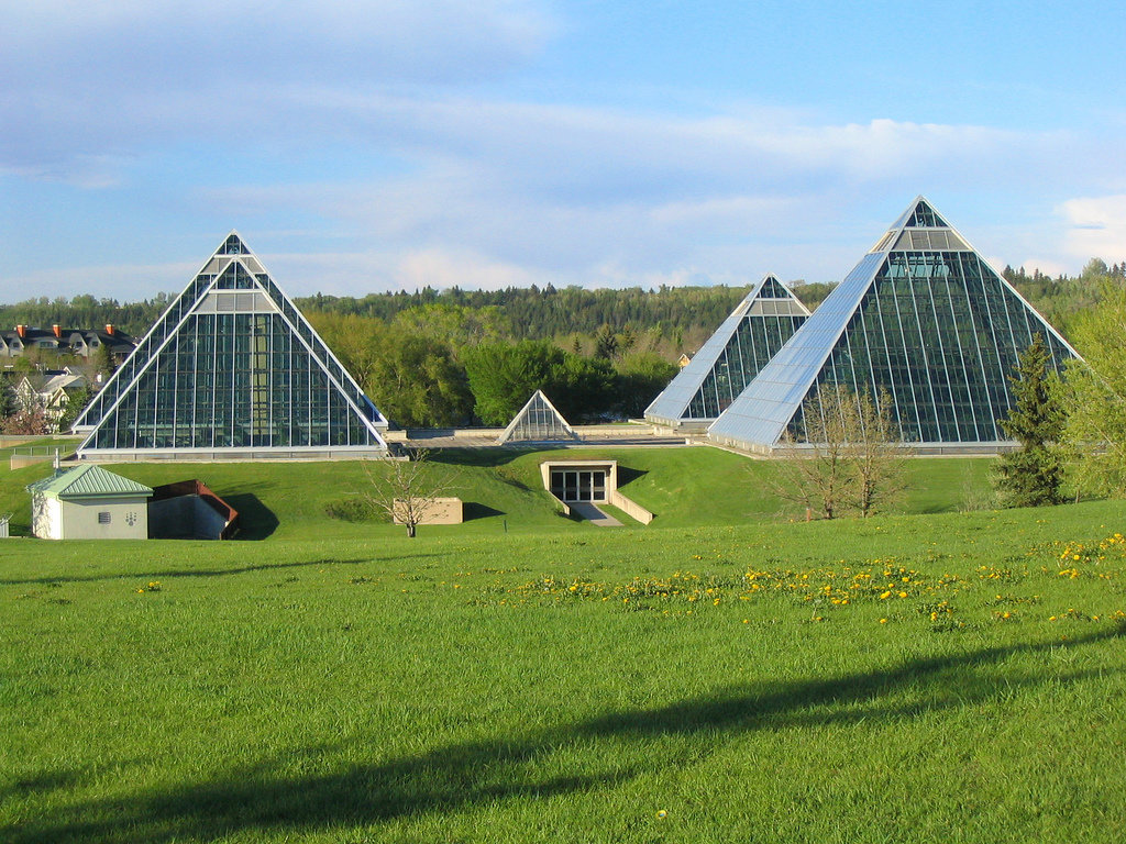 muttart оранжерея, эдмонтон фото