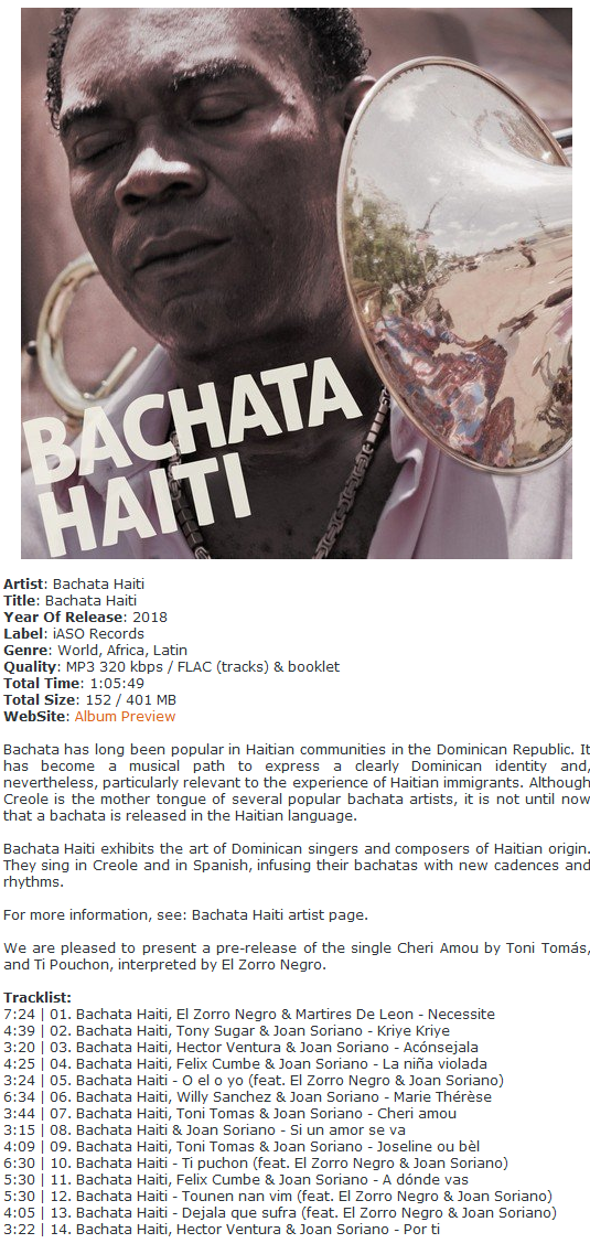 Bachata Haiti 2018 S1200