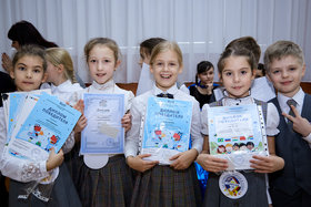 Фото 97. Линейка в 3-х и 4-х классах. Ноябрь, 2018