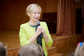 Фото 63. Линейка в 1-х и 2-х классах. Ноябрь, 2018