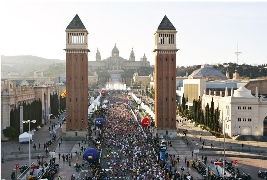 барселона placa espanya вокзал фото