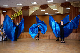 Фото 83. Линейка в 1-х и 2-х классах. Ноябрь, 2018