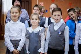 Фото 19. Линейка в 3-х и 4-х классах. Ноябрь, 2018