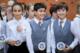 Фото 82. Линейка в 3-х и 4-х классах. Ноябрь, 2018