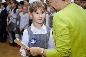 Фото 92. Линейка в 3-х и 4-х классах. Ноябрь, 2018