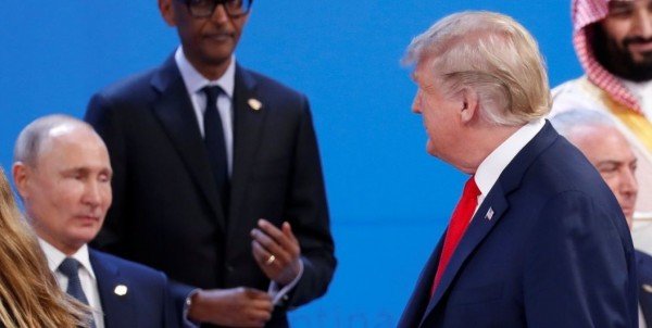 трамп не пожал руку путину на саммите g 20 фото