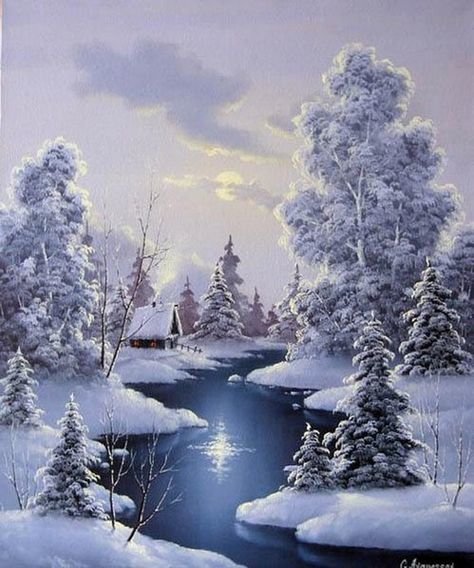 зимние пейзажи фото