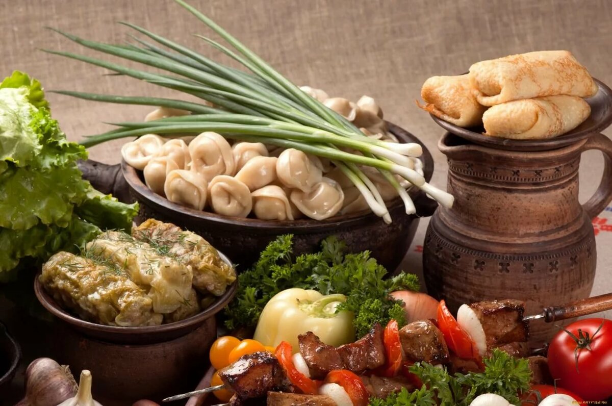 Русские национальные блюда с картинками