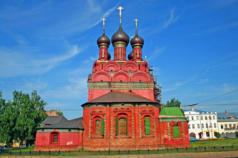 церковь богоявления ярославль фото