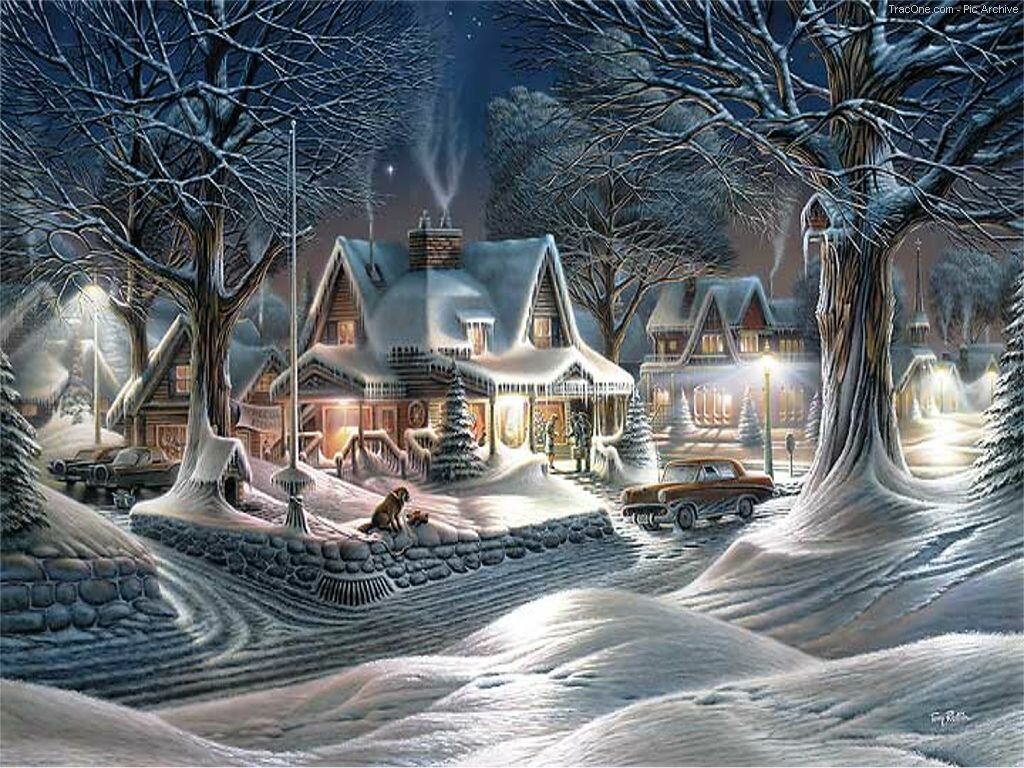 художник терри редлин зима фото