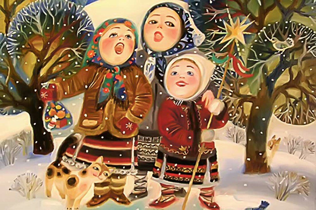рождественские колядки фото
