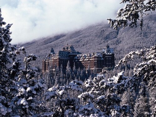 fairmont banff springs, канада фото
