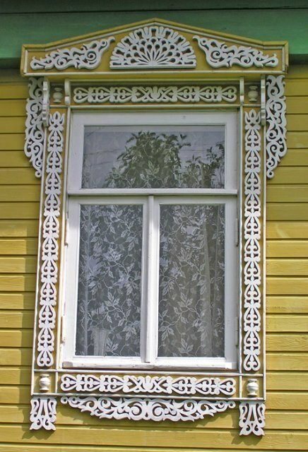 резные наличники на окна фото