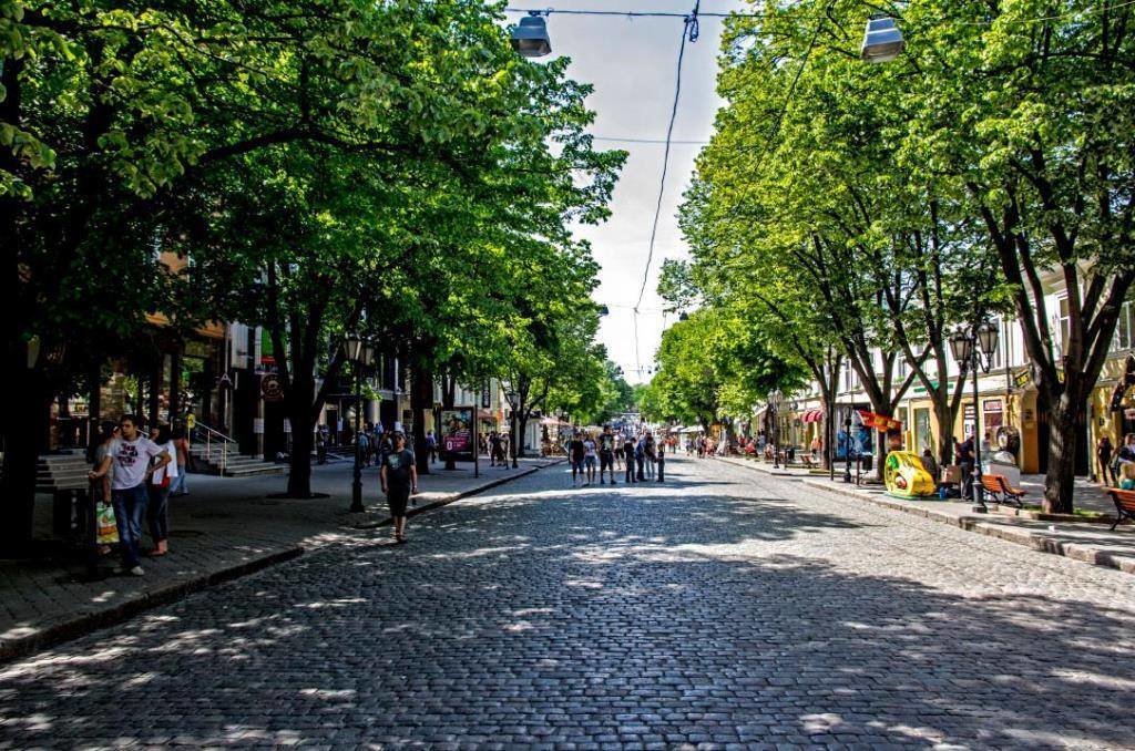 одесса дерибасовская фото