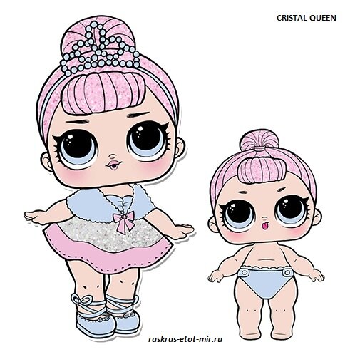 Кукла лол балерина рисунок