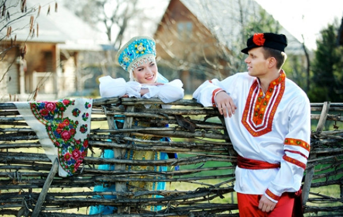 свадьба в русском народном стиле фото