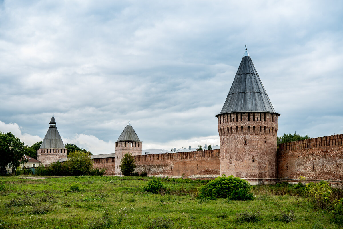крепостная стена смоленск фото