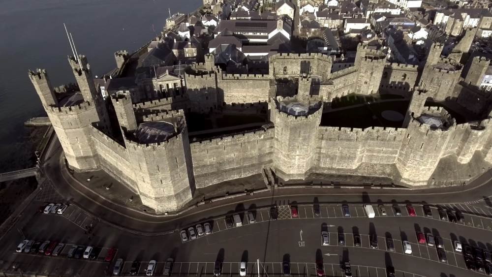 замок карнарвон caernarfon castle фото