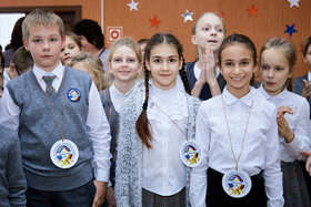 Фото 81. Линейка в 3-х и 4-х классах. Ноябрь, 2018