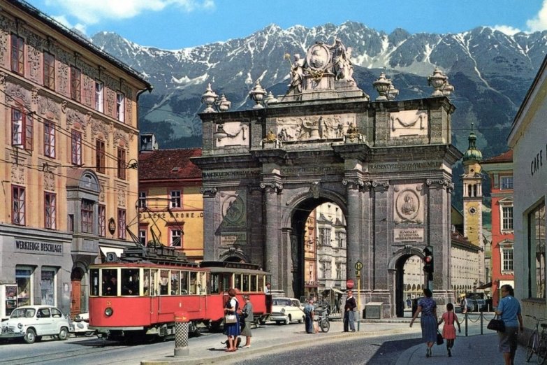 триумфальная арка инсбрук фото