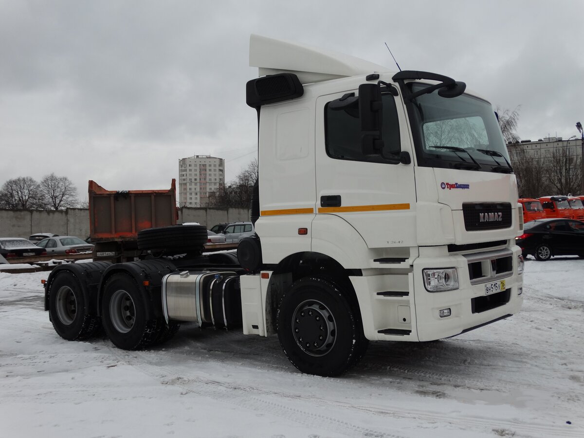 Защита боковая камаз 6520