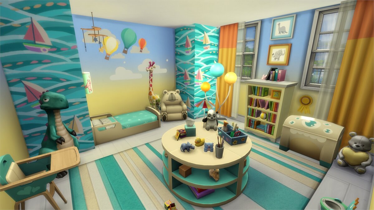 sims 4 детские комнаты фото