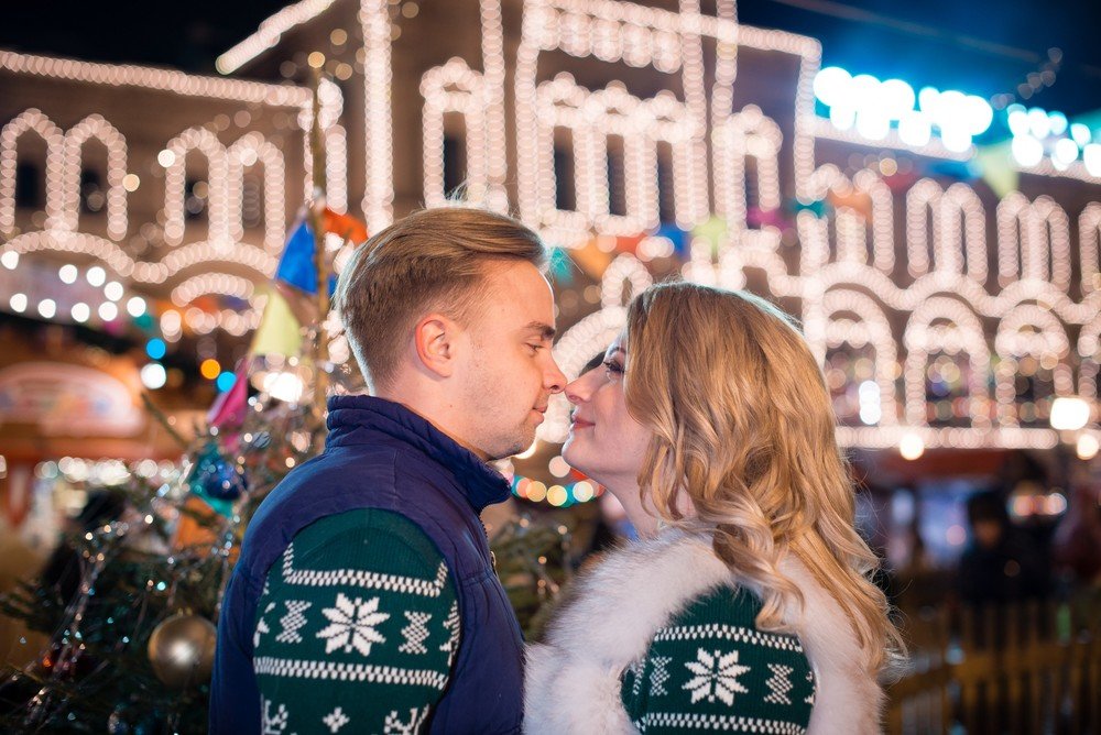 новогодняя лав стори фото