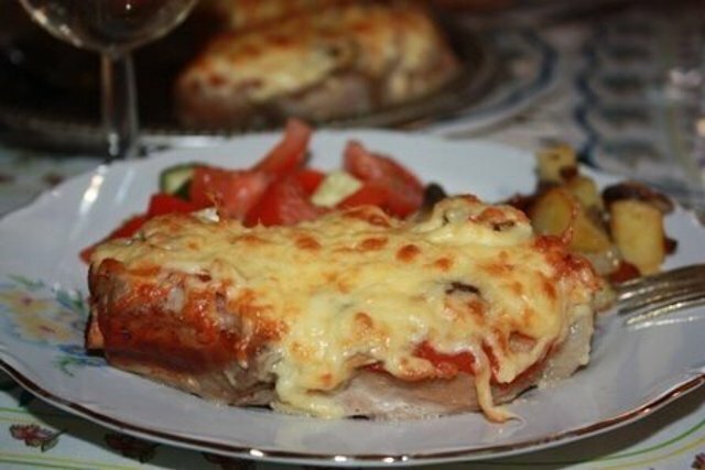 мясо по французски фото