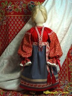 русская народная тряпичная кукла фото
