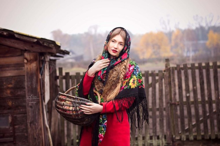 русская красавица фото