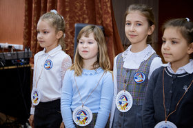 Фото 70. Линейка в 1-х и 2-х классах. Ноябрь, 2018