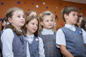 Фото 109. Линейка в 3-х и 4-х классах. Ноябрь, 2018