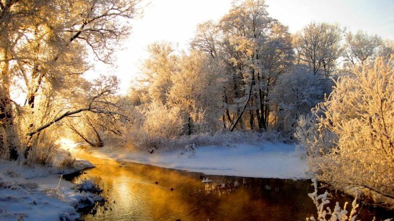 зимние пейзажи фото